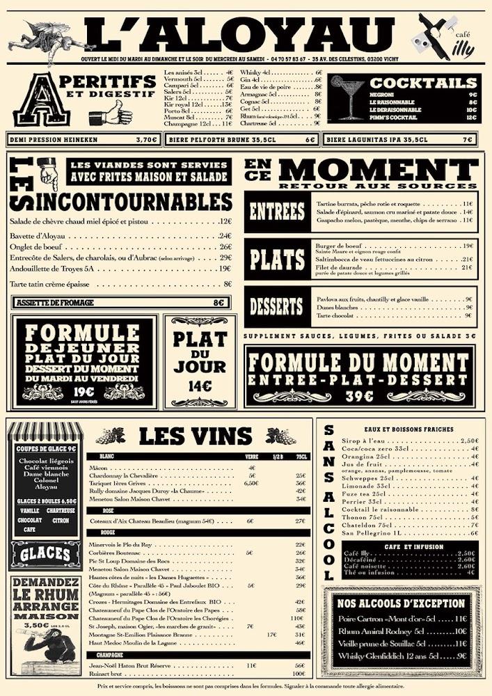 Restaurant L'aloyau - Menu Image 2