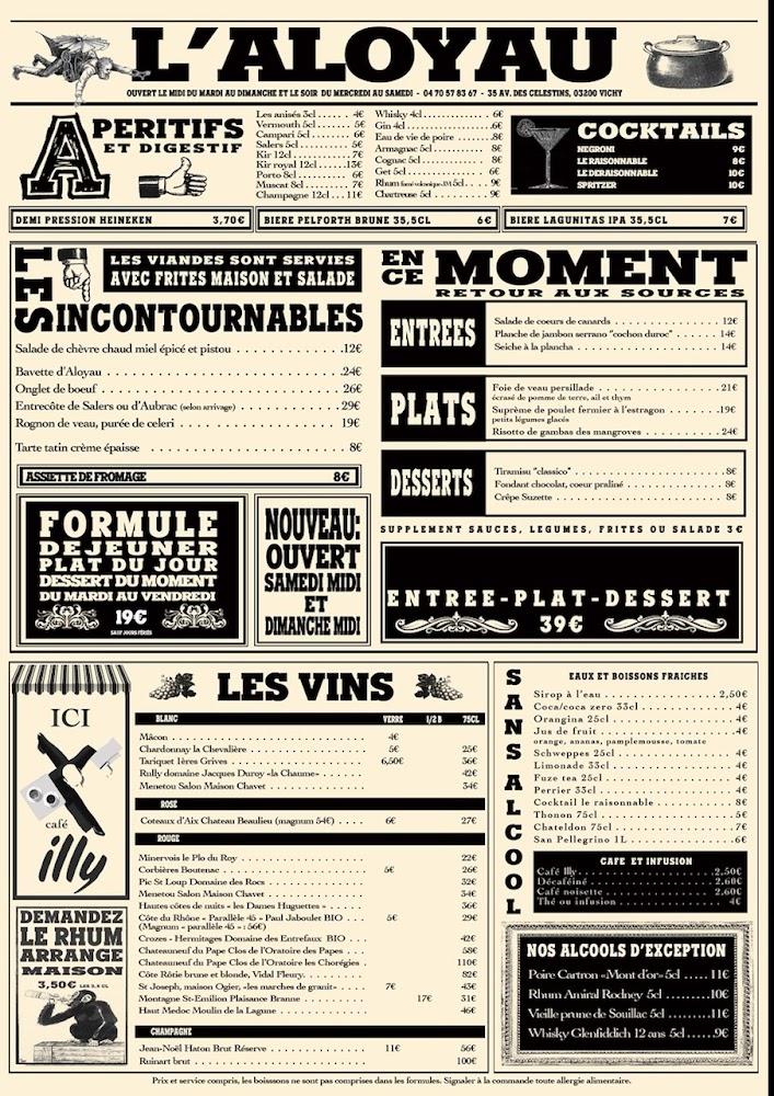 Restaurant L'aloyau - Menu Image 3